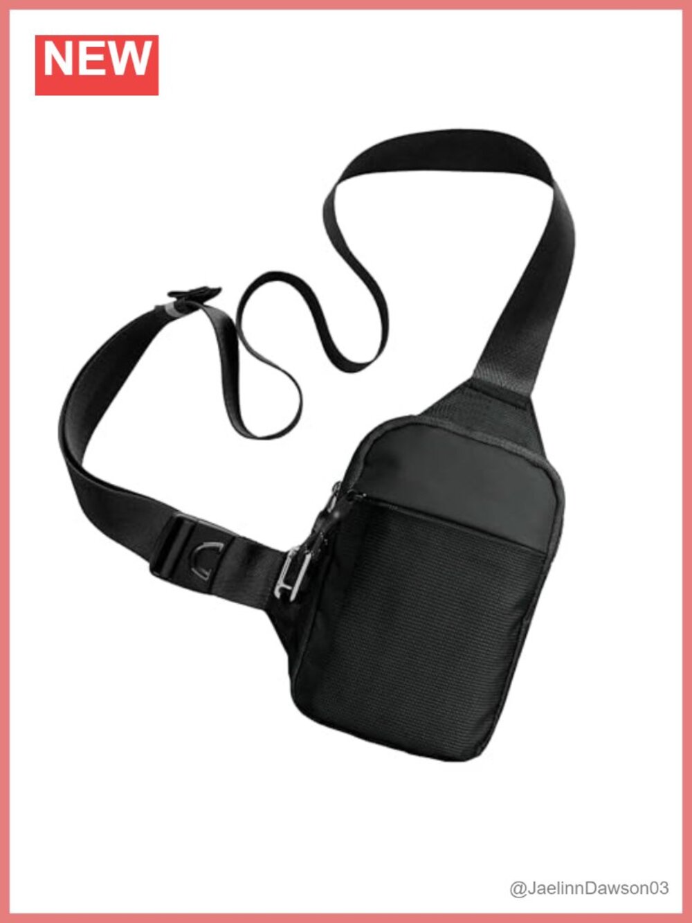 Anti-Theft RFID Blocking Sling Bag for Travel, Waterproof Crossbody for Men &